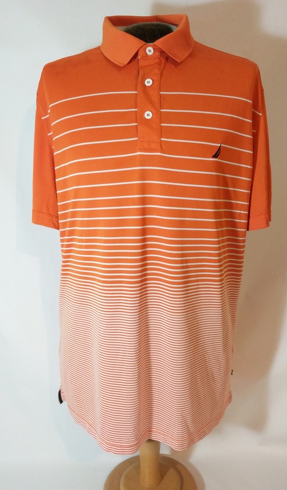 Nautica A Bit Trimmer Golf Polo Shirt Sz XXL EUC